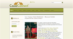 Desktop Screenshot of causeconnect.net